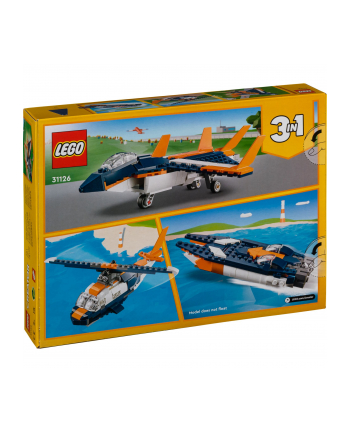 LEGO 31126 CREATOR Odrzutowiec naddźwiękowy p8