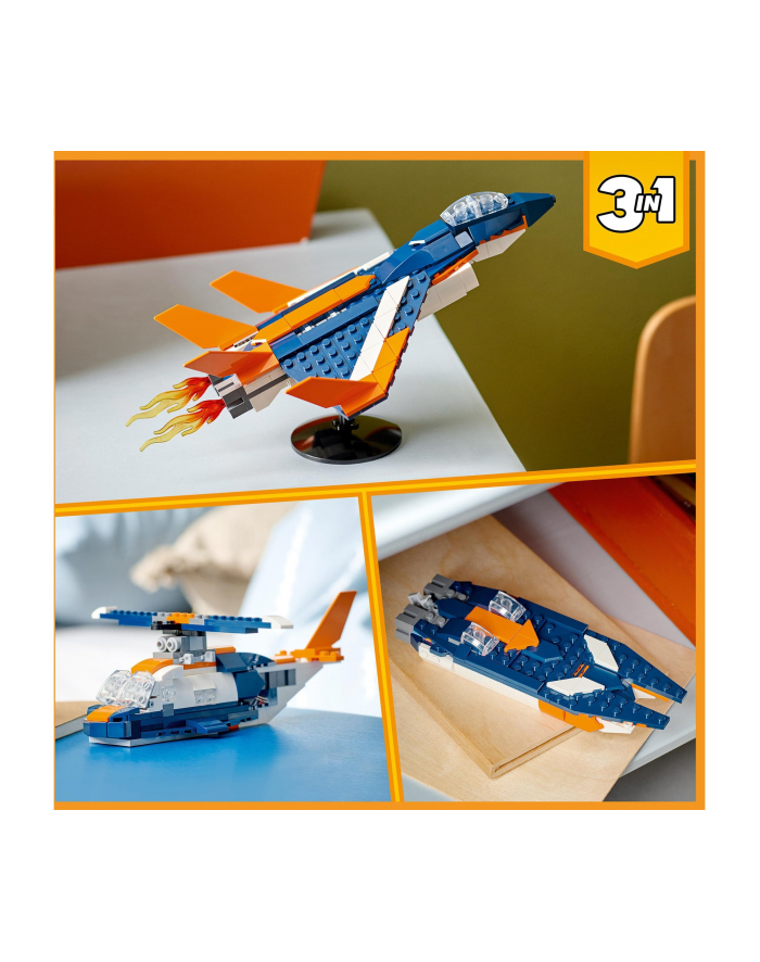 LEGO 31126 CREATOR Odrzutowiec naddźwiękowy p8 główny