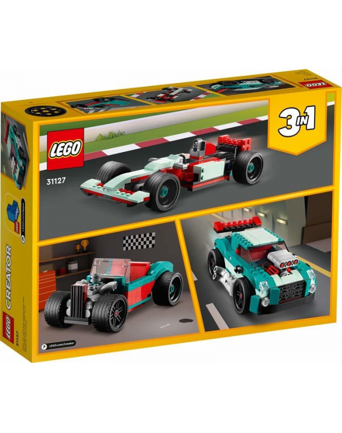 LEGO 31127 CREATOR Uliczna wyścigówka p6 główny