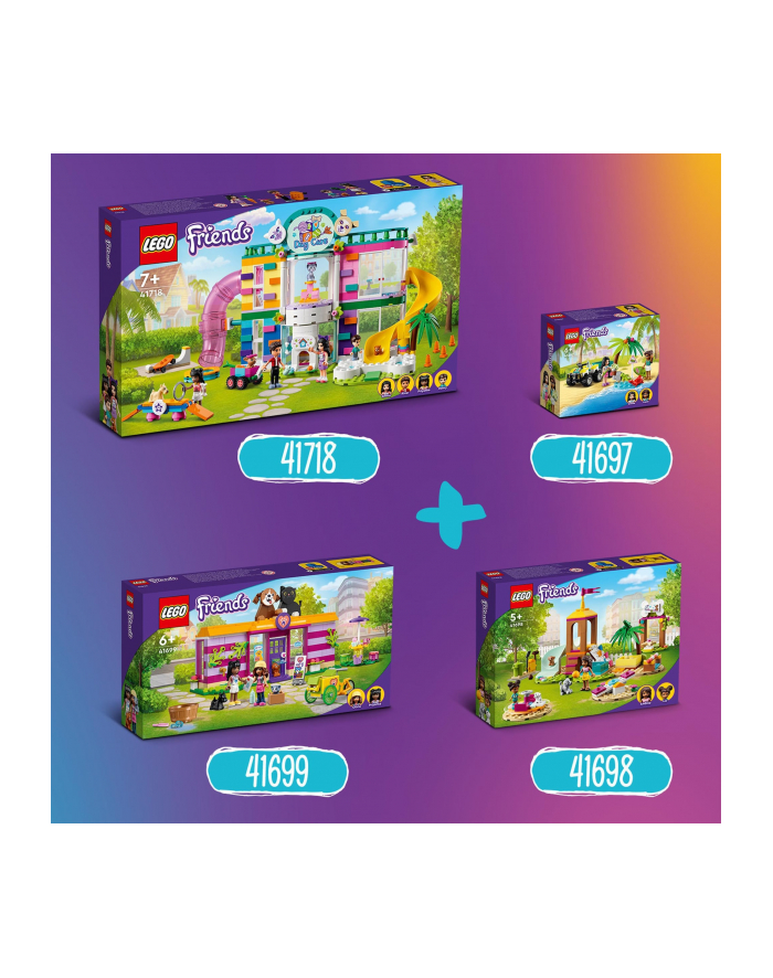 LEGO 41718 FRIENDS Hotel dla zwierzątek p3 główny