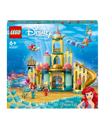 LEGO 43207 DISNEY PRINCESS Podwodny pałac Arielki p4