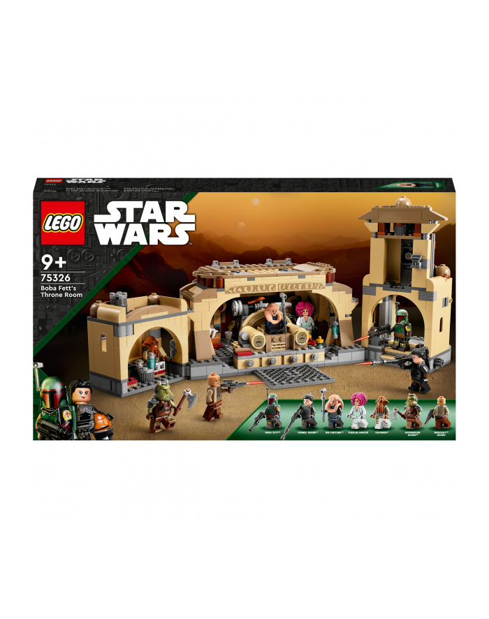 LEGO 75326 STAR WARS Sala tronowa Boby Fetta p3 główny