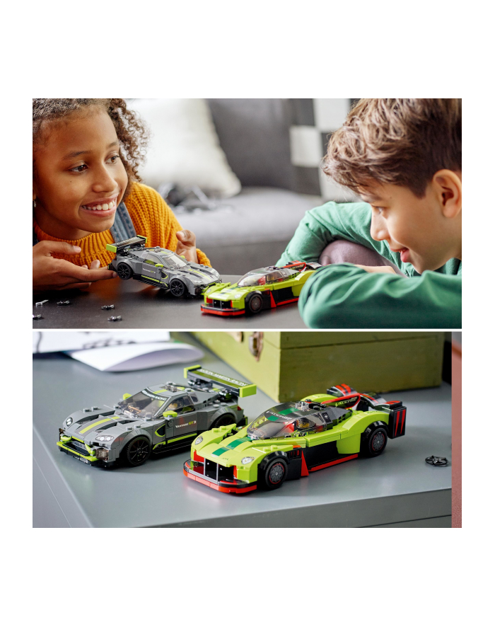 LEGO 76910 SPEED CHAMPIONS Aston Martin Valkyrie AMR PRO i Aston Martin Vantage GT3 p4 główny