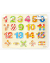 bigtoys Puzzle drewniane Cyferki BPUZ5325 - nr 1
