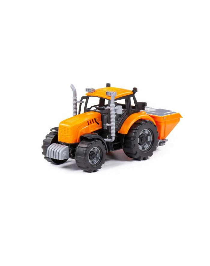 Polesie 91246 Traktor '';Progress''; inercyjny pomarańczowy w pudełku główny
