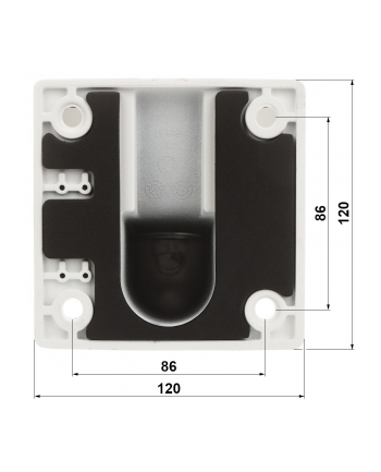 hikvision Uchwyt ścienny do kamer DS-1272ZJ-120 nr 1