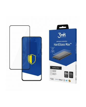 3mk Szkło ochronne HardGlass Max Samsung S22 Plus S906 Czarne