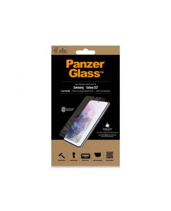 panzerglass Szkło hartowane E2E Microfracture Samsung S22 S901 Case Friendly AntiBacterial