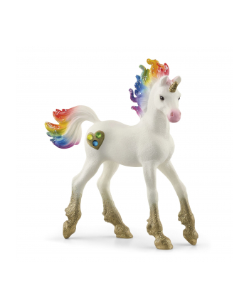 Schleich 70727 Tęczowy jednorożec źrebię. Bayala