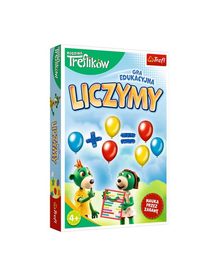 Liczymy Rodzina Treflików gra edukacyjna 02257 Trefl główny