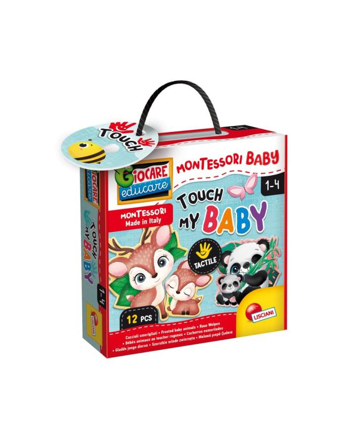 lisciani giochi Montessori baby touch My baby gra LISCIANI pudełko 92673 główny