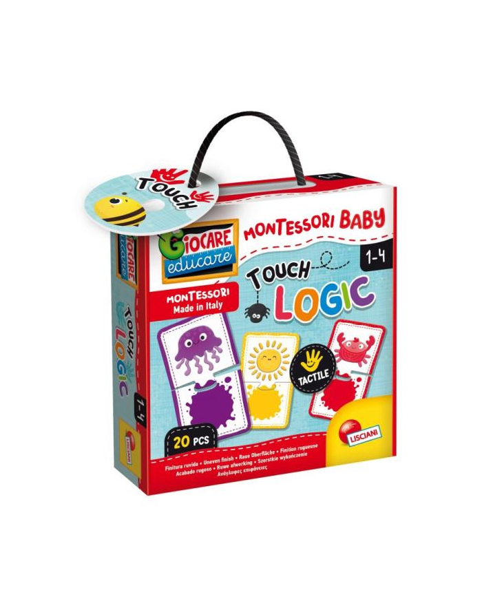 lisciani giochi Montessori baby touch Logic gra LISCIANI pudełko 92697 główny