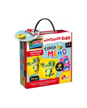 lisciani giochi Montessori baby touch Memo gra pamięciowa LISCIANI pudełko 92703