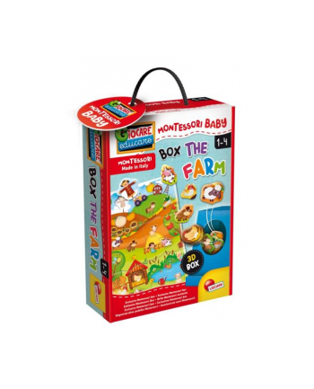 lisciani giochi Montessori baby Farma LISCIANI pudełko 92741