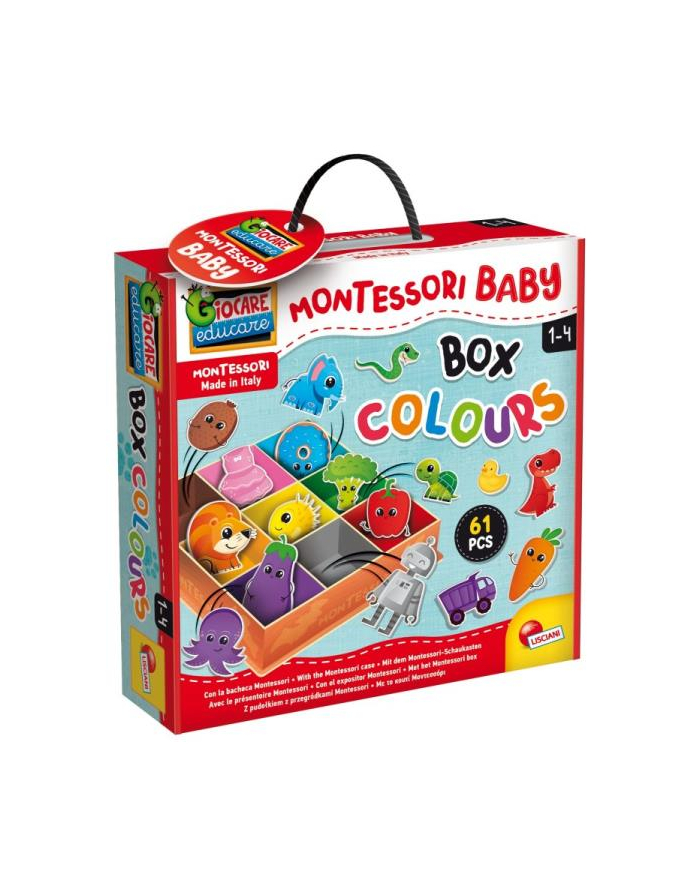 lisciani giochi Montessori baby Kolory gra LISCIANI pudełko 92765 główny
