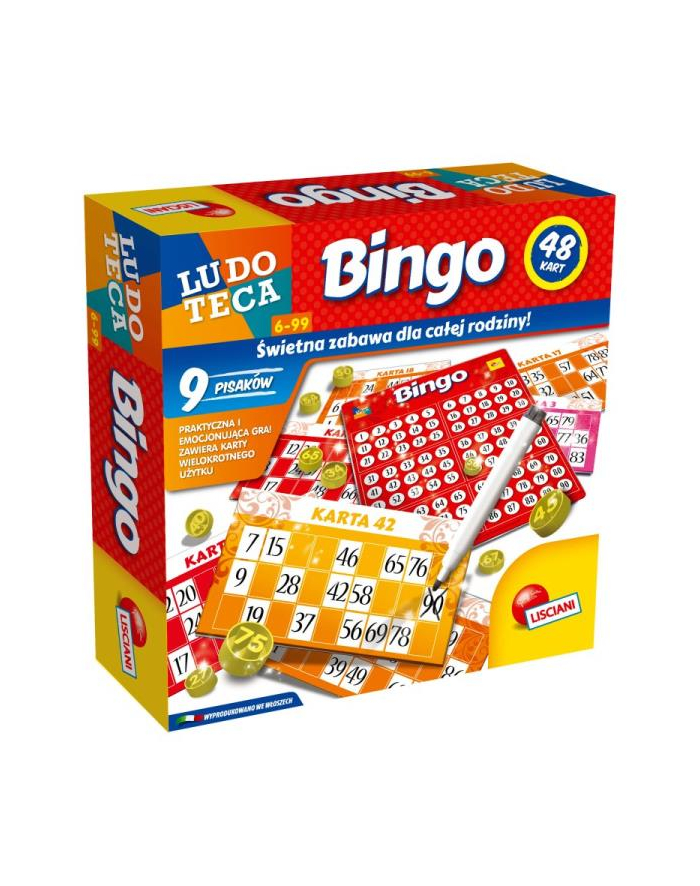 lisciani giochi Ludoteca Bingo gra LISCIANI 56996 główny