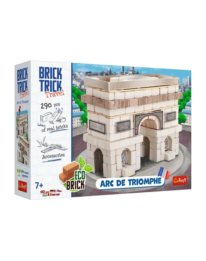 Klocki Brick Trick Travel Łuk Triumfalny 61551 Trefl główny