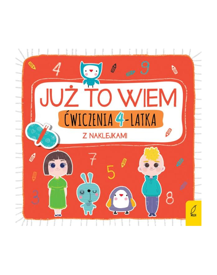 foksal Książka Już to wiem. Ćwiczenia 4-latka z naklejkami główny