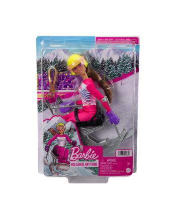 Barbie Lalka Kariera Paranarciarka alpejska HCN33 HCN30 MATTEL