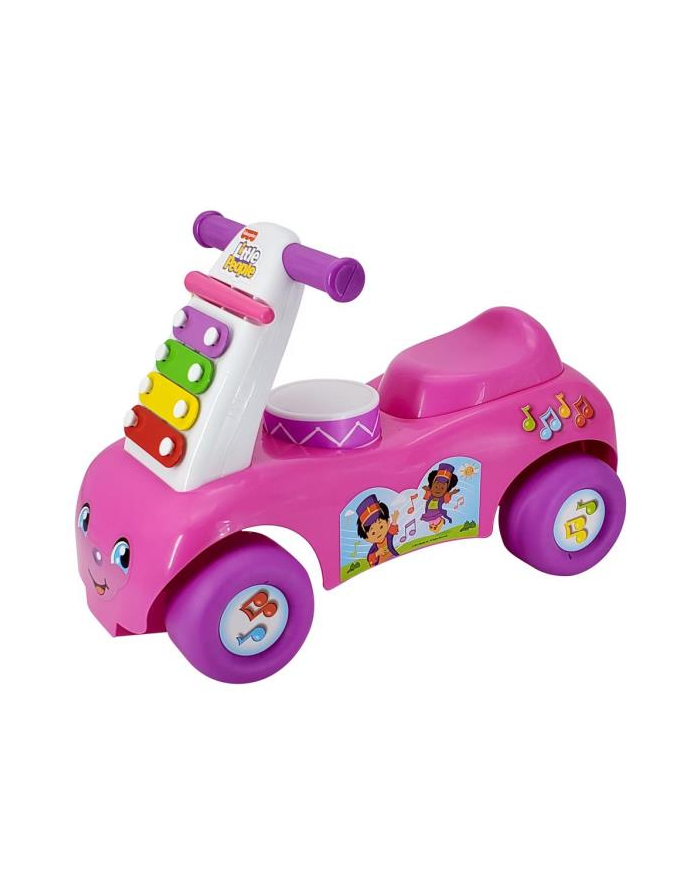 pulio Jeździk Fisher Price Muzyczny różowy 505914 główny