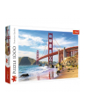 Puzzle 1000el Most Golden Gate San Francisco USA 10722 Trefl - nr 1