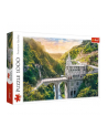 Puzzle 1000el Sanktuarium Las Lajas Kolumbia 10724 Trefl - nr 1