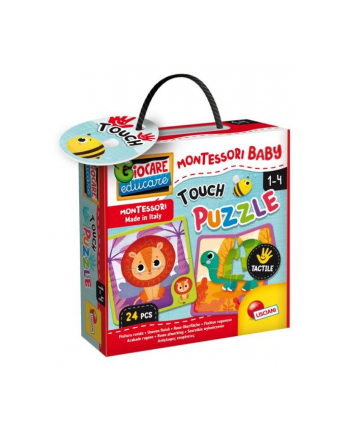 lisciani giochi Montessori baby touch Puzzle LISCIANI pudełko 92680
