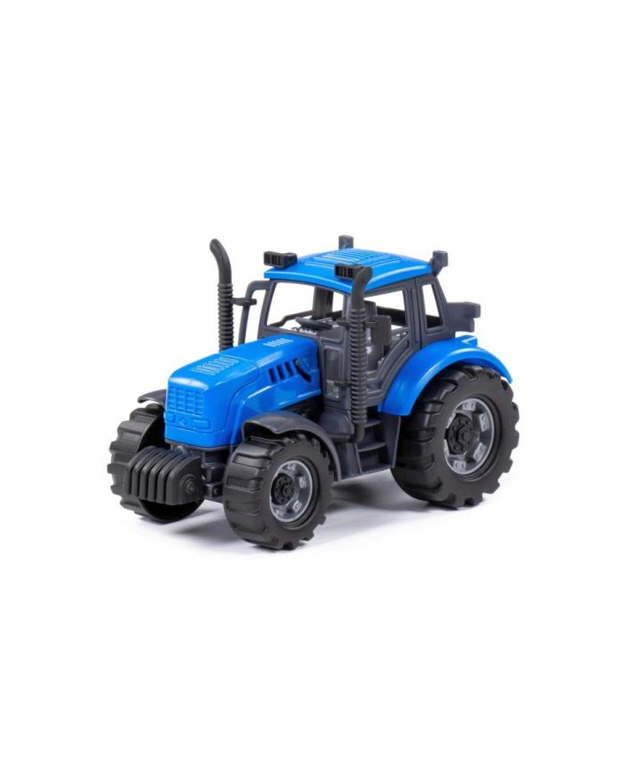 Polesie 91215 Traktor '';Progres''; inercyjny niebieski w pudełku główny