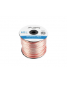 lanberg Kabel głośnikowy 2x1.0 100 SC-2X10-10CC-1000-TR - nr 1