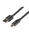 lanberg Kabel USB-C(M)->USB-A(M) 2.0 0.5m czarny BOX QC 3.0 - nr 4
