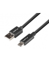 lanberg Kabel USB-C(M)->USB-A(M) 2.0 1m czarny BOX QC 3.0 - nr 4