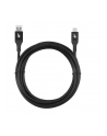 tb Kabel USB 3.0 - USB C 2m PREMIUM 3A czarny TPE - nr 1