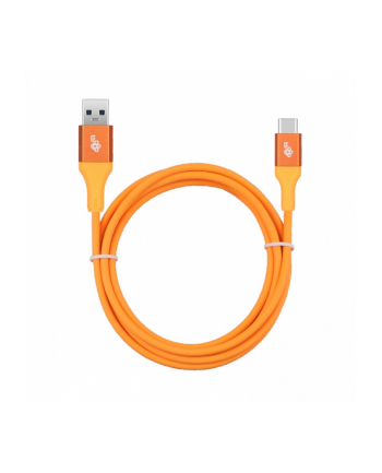 tb Kabel USB 3.0 - USB C 2m PREMIUM 3A pomarańczowy TPE