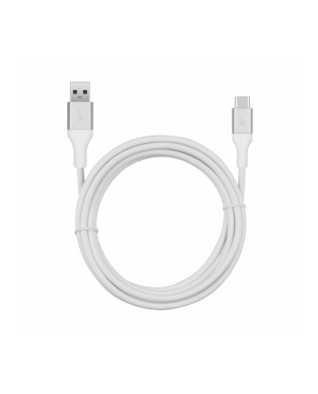tb Kabel USB 3.0 - USB C 2m PREMIUM 3A biały TPE