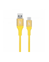 tb Kabel USB 3.0 - USB C 2m PREMIUM 3A żółty TPE - nr 4