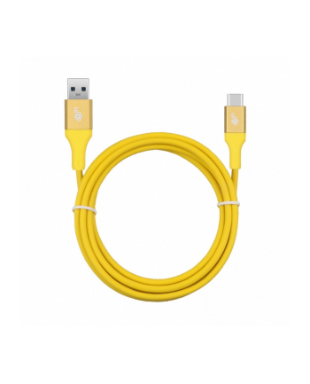 tb Kabel USB 3.0 - USB C 2m PREMIUM 3A żółty TPE