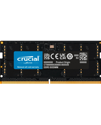 crucial Pamięć DDR5 SODIMM  8GB/4800 CL40 (16Gbit)