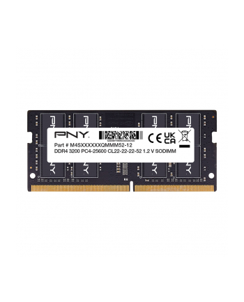 pny Pamięć 16GB DDR4 3200MHz 25600 MN16GSD43200-TB