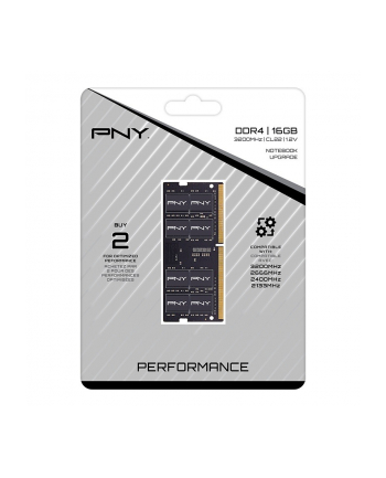 pny Pamięć 16GB DDR4 3200MHz 25600 MN16GSD43200-TB