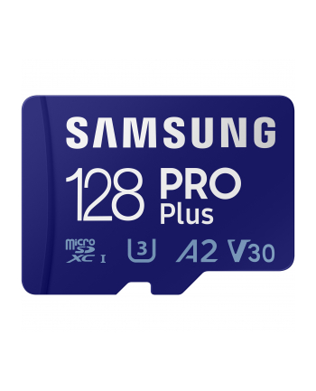 samsung Karta pamięci microSD MB-MD128KB/(wersja europejska) 128GB PRO Plus + czytnik
