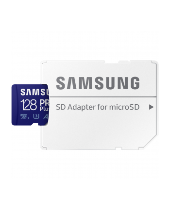 samsung Karta pamięci microSD MB-MD128KB/(wersja europejska) 128GB PRO Plus + czytnik