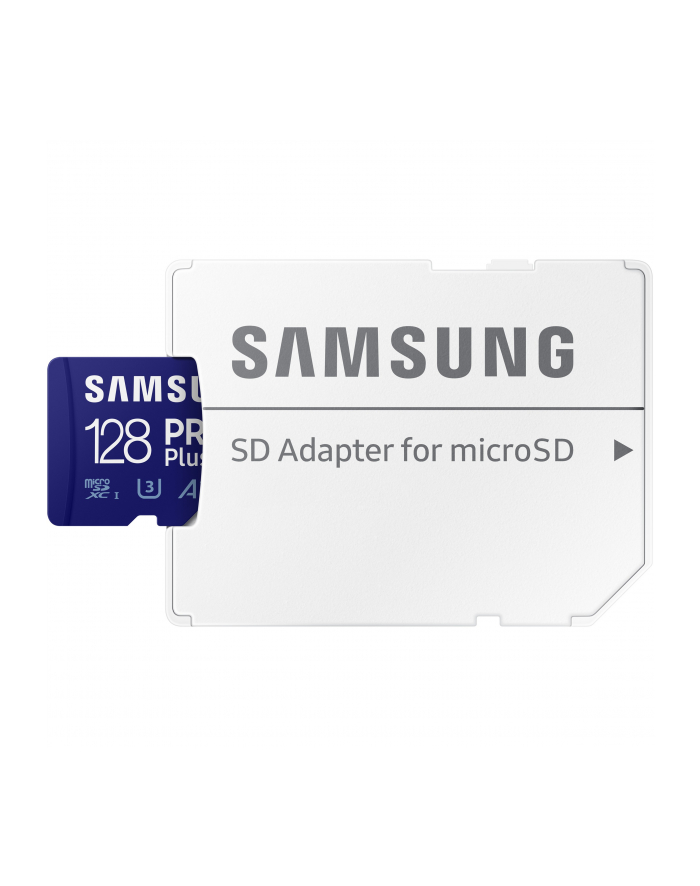 samsung Karta pamięci microSD MB-MD128KB/(wersja europejska) 128GB PRO Plus + czytnik główny