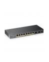 zyxel Przełącznik GS1100-10HP-(wersja europejska)0102F 120W PoE 8xGigabit 2xFiber Uplilk Switch - nr 17