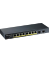 zyxel Przełącznik GS1100-10HP-(wersja europejska)0102F 120W PoE 8xGigabit 2xFiber Uplilk Switch - nr 21