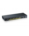 zyxel Przełącznik GS1100-10HP-(wersja europejska)0102F 120W PoE 8xGigabit 2xFiber Uplilk Switch - nr 2