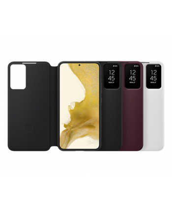 samsung Etui Smart Clear View Cover S22+ Kolor: CZARNY nr 1