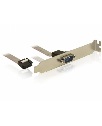 GNIAZDO DB9M - COM 9PIN NA ŚLEDZIU - Delock