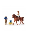 Schleich 42535 Końskie przygody z samochodem i przyczepą. Horse Club - nr 19