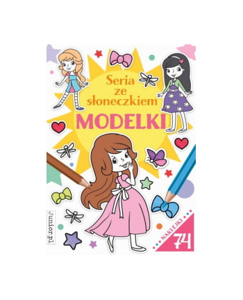 booksandfun Książka Seria ze słonecznikiem modelki. Books and fun