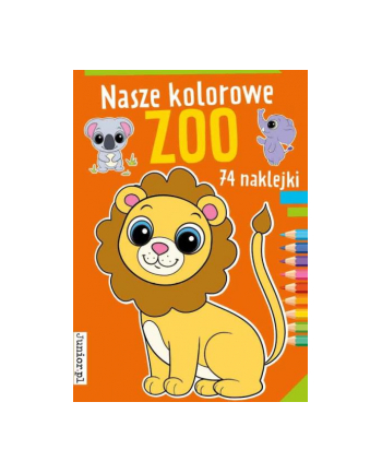 booksandfun Książka Nasze kolorowe ZOO. Books and fun